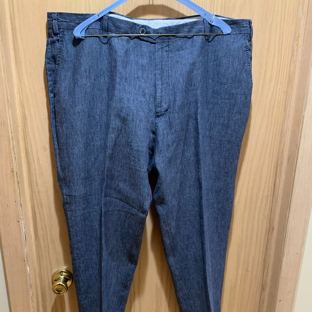 Joseph Abboud Heritage Men's Linen Suit Separates Dress Pant